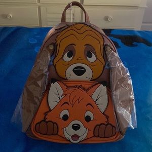 Disney Loungefly Fox and the Hound Faux Leather backpack